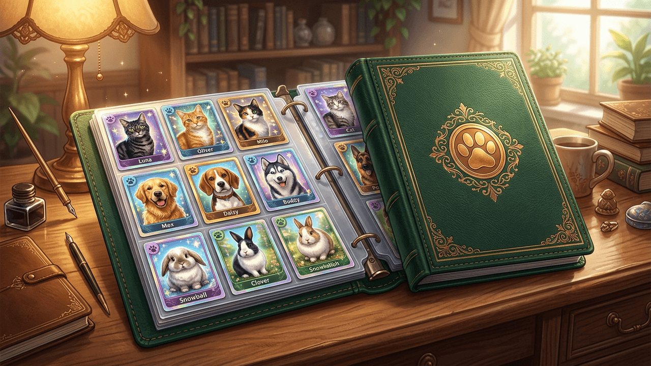 Pet Discovery Binder Showcase