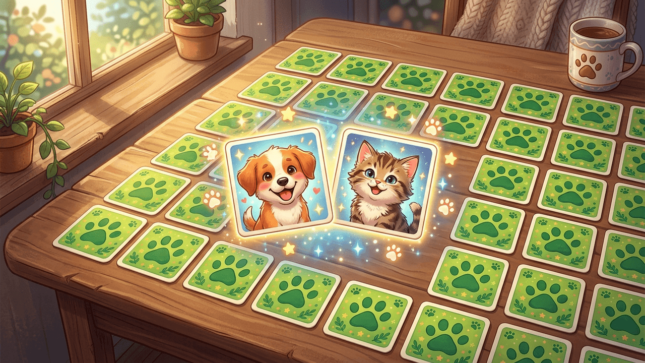Pet Match Memory